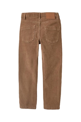 Velours Broek - Beige