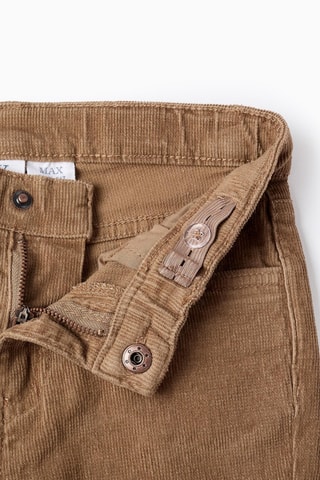 Velours Broek - Beige