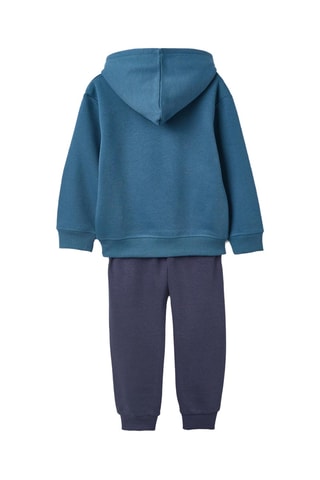 Sweater met Capuchon en Broek - Blauw