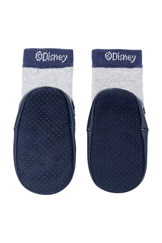 Chaussons Mickey et Donald Disney - Gris clair