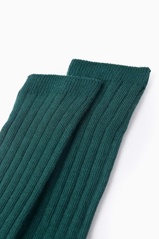 Chaussettes - Vert foncé