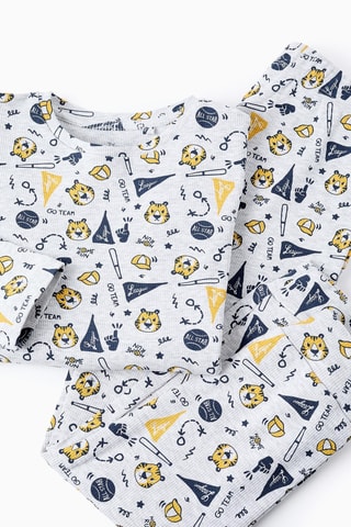 Pyjama - Gris clair chiné