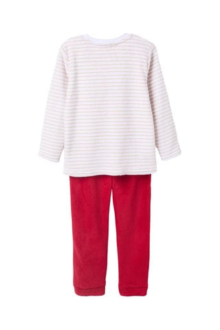 Pyjama - Blanc et rouge
