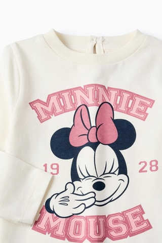 T-shirt Minnie Disney - Lichtbeige