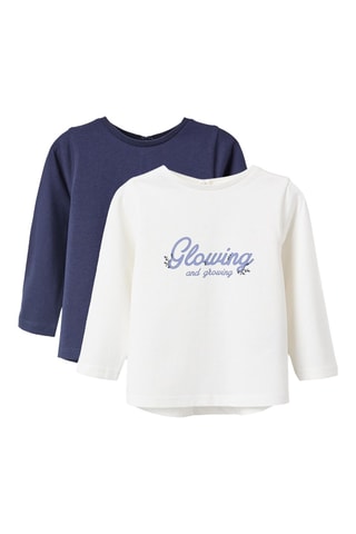 2 T-shirts - Wit