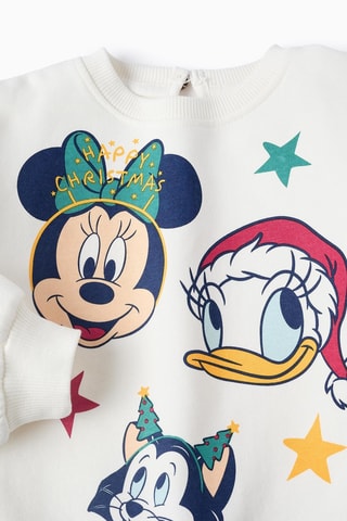 Sweat Mickey et ses amis Disney - Beige