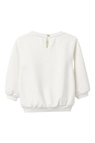 Fleece Sweater - Wit