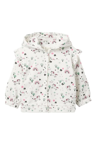 Sweat polaire à capuche - Beige clair