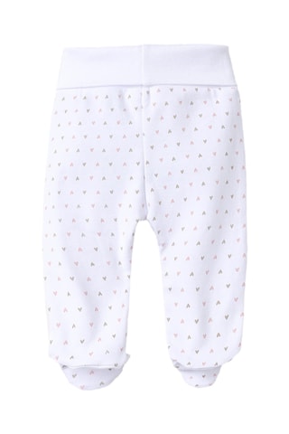 4 pantalons - Blanc et rose