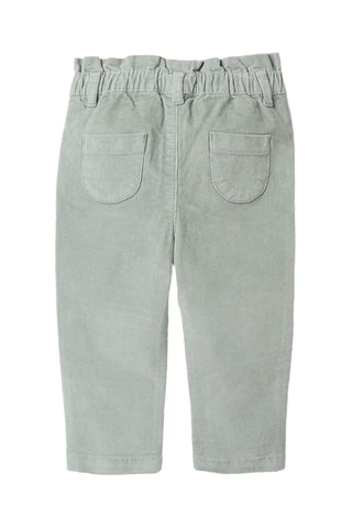 Velours Broek - Lichtgroen