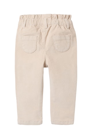 Pantalon en velours - Ecru