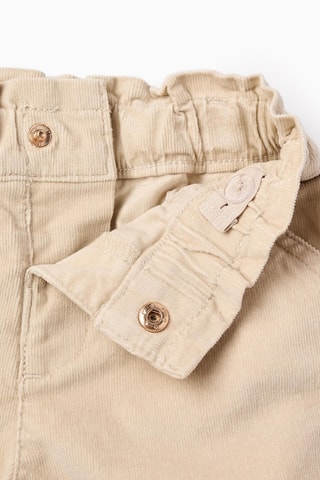 Short en velours - Ecru