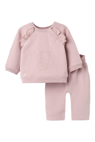 Sweat et pantalon polaires Winnie l'Ourson Disney - Rose
