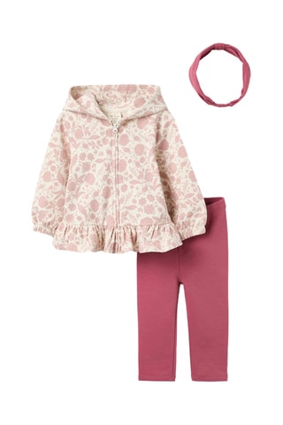 Ensemble 3 pièces - Vieux rose