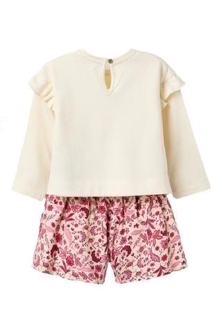 Sweat et short - Blanc