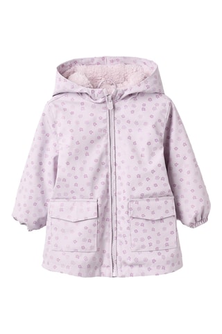 Parka à capuche - Mauve