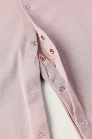 2 Pyjama’s -Poederroze en Wit