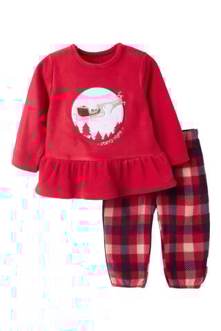 Pyjama polaire - Rouge