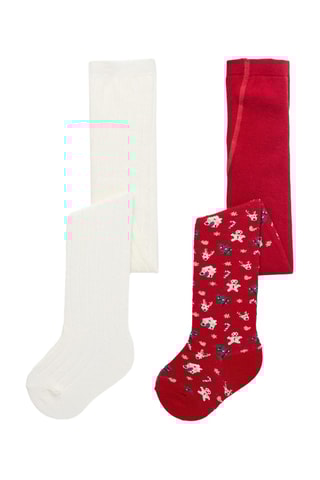 2 Maillots - Wit en rood