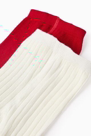 2 Maillots - Wit en rood