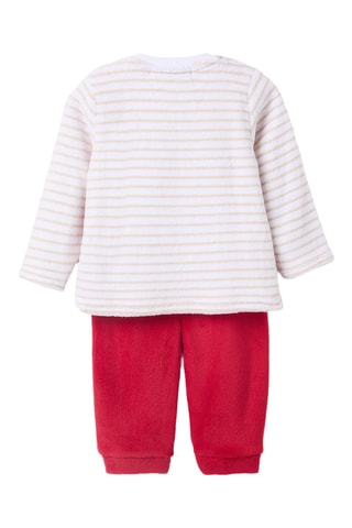 Pyjama - Blanc et rouge