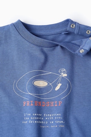 T-shirt - Marineblauw