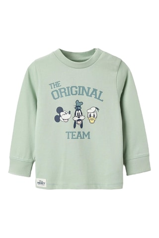 T-shirt Mickey en vrienden Disney- Lichtgroen