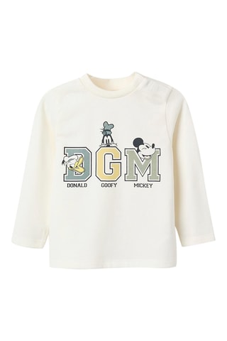 T-shirt Mickey en vrienden Disney- Lichtbeige