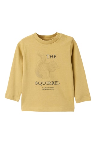 T-shirt - Mosterdgeel