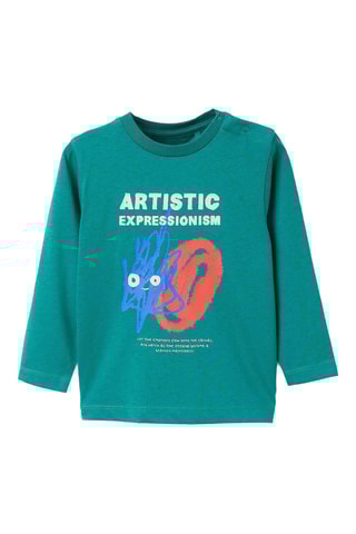 T-shirt - Smaragdgroen