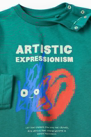 T-shirt - Smaragdgroen