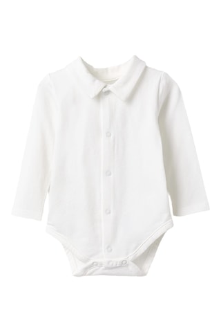 Body-chemise - Blanc