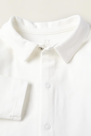 Body-chemise - Blanc