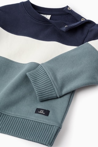 Fleece Sweater - Blauw