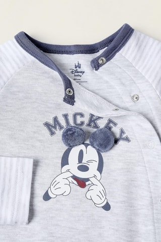Grenouillère Mickey Disney - Gris clair