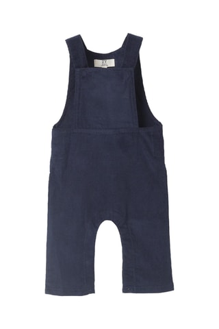 Salopette en velours - Bleu marine