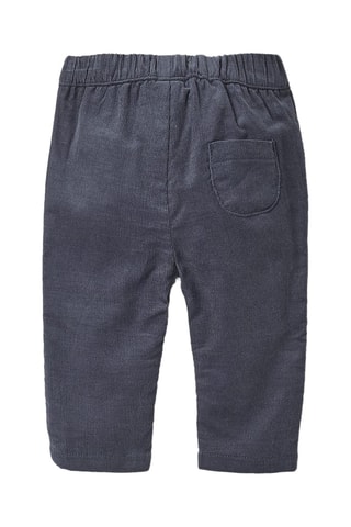 Velours Broek - donkerblauw