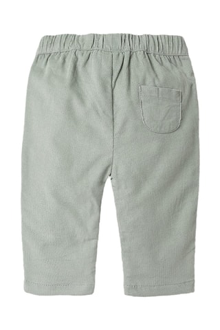 Velours Broek - Lichtgroen