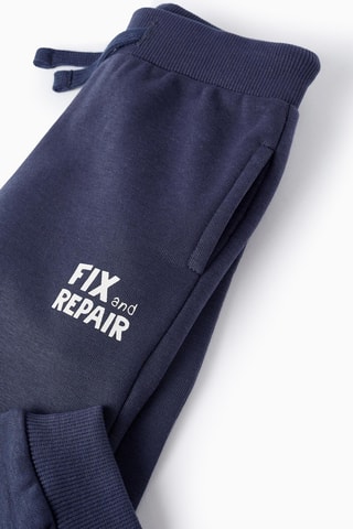 Fleece Broek - Marineblauw