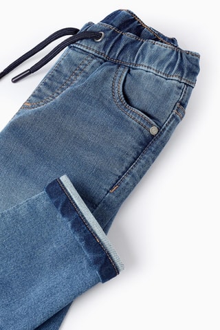 Jeans - kobaltblauw