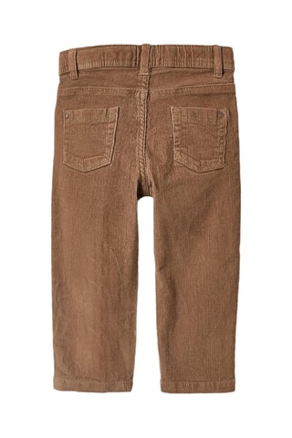 Velours Broek - Beige