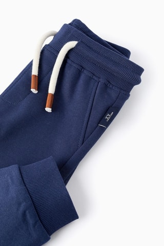 Fleece Joggingbroek- Donkerblauw