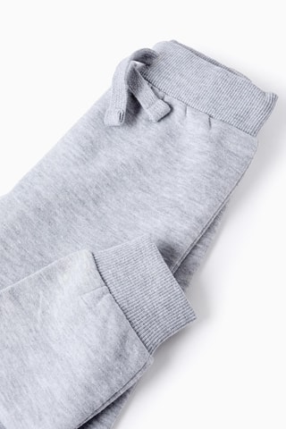 Sweat à capuche et pantalon - Bleu cobalt et gris