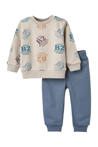Sweat et jogging - Bleu cobalt