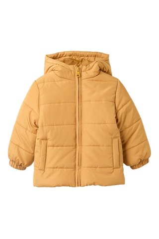Doudoune à capuche - Jaune