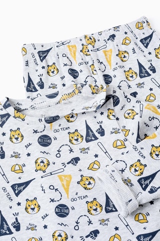 Pyjama - Gris clair chiné