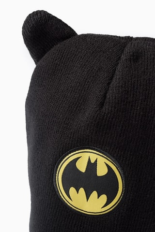 Bonnet à oreilles Batman La Ligue des Justiciers DC Comics - Noir
