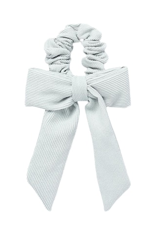 Velours Scrunchie - Lichtblauw