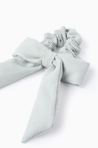 Velours Scrunchie - Lichtblauw