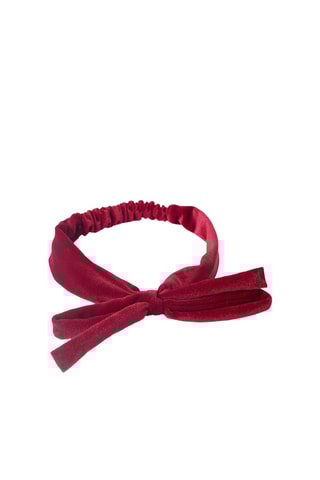 Velours Haarband - Rood